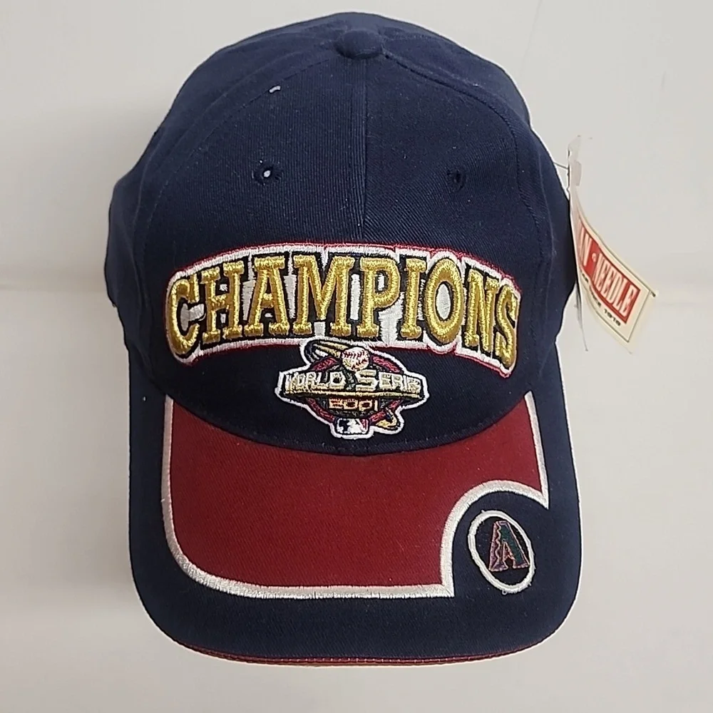 2001 Arizona Diamondbacks Champions Embroidered World Series Baseball Cap NWT